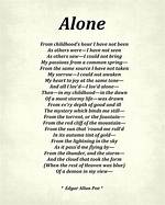 Alone Poem