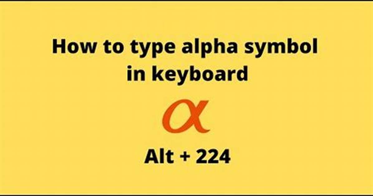 Alpha Character