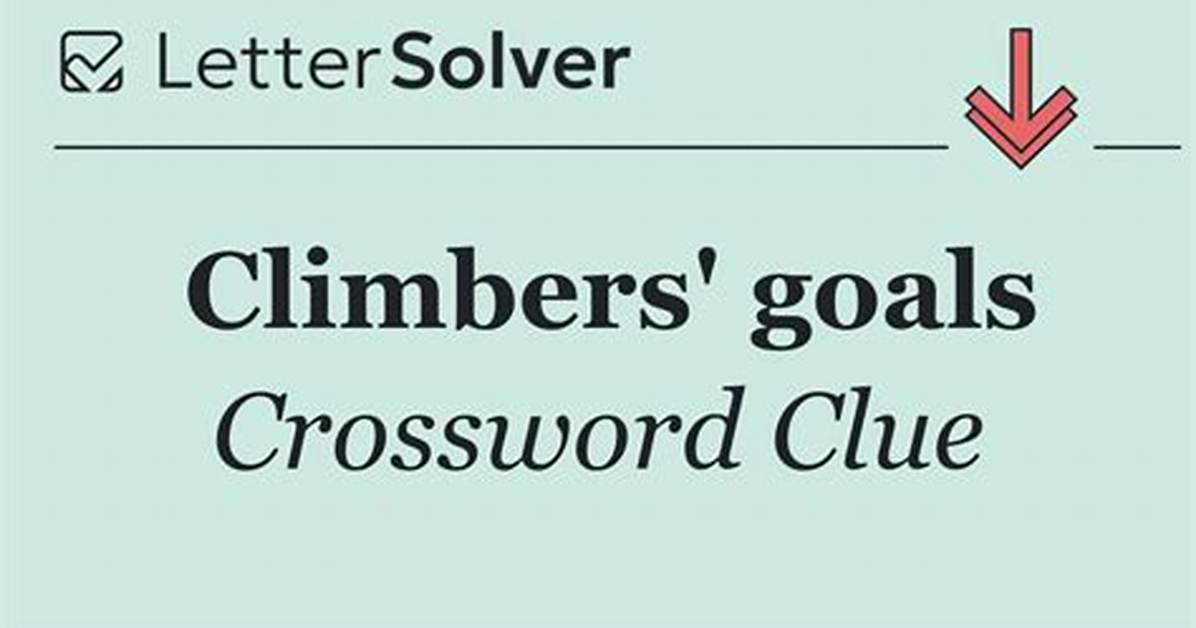 Alpine Climbers Tool Crossword Clue
