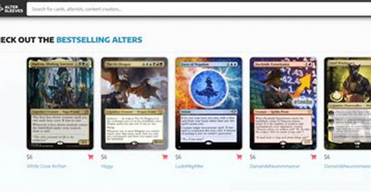 Alter Sleeves