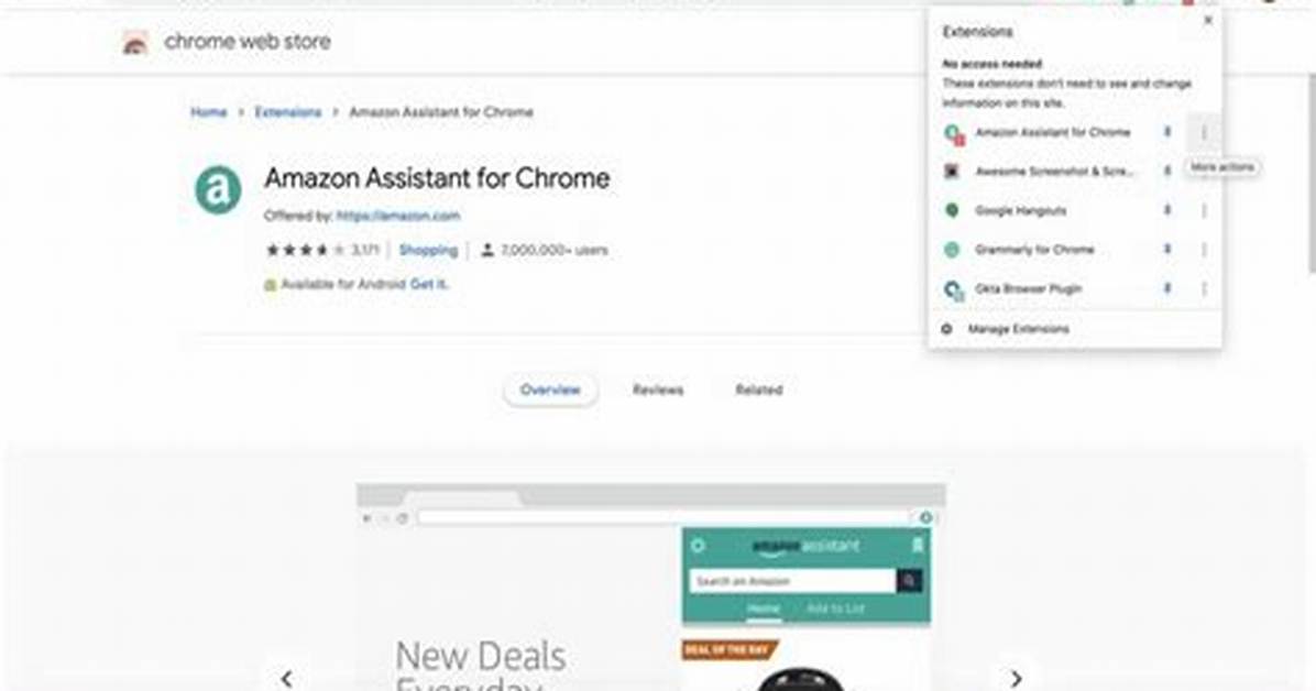 Amazon Assistant for Chrome