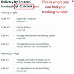 Amazon Tracking by Number