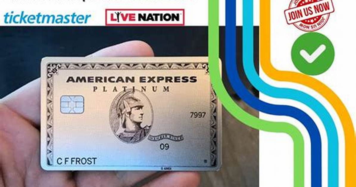 American Express Presale Code