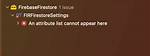 An Attribute List Cannot Appear Here Firebase-Ios-Sdk, Xcode 15.0 Error