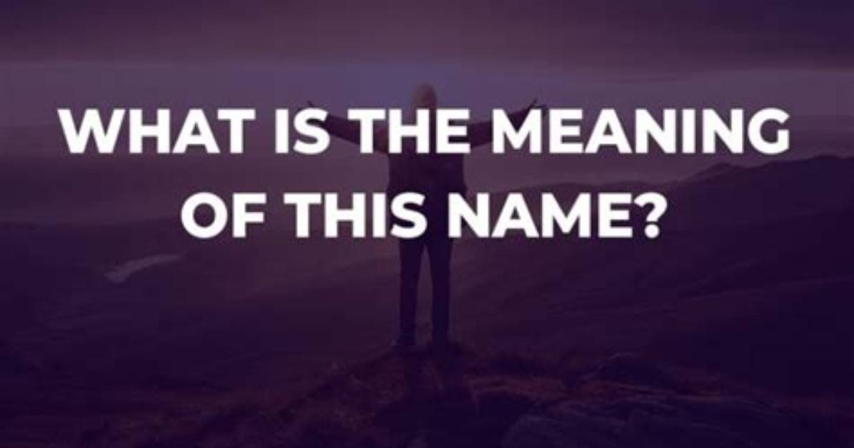 An Meaning