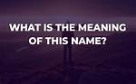An Meaning