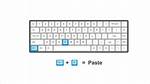 ___ and Paste (Keyboard Actions)
