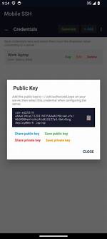 Android App with Ssh-Copy-Id Ability