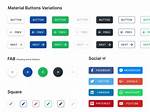 Android Material Design Button Styles