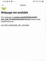 Android Webview Err_Unknown_Url_Scheme