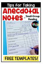 Anecdotal Notes