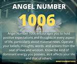 Angel Number 1006