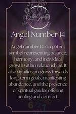 Angel Number 14