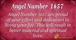 Angel Number 1657