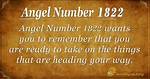 Angel Number 1822