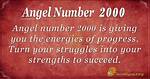 Angel Number 2000