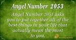 Angel Number 2053