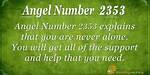 Angel Number 2353