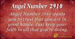 Angel Number 2910