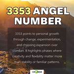 Angel Number 3353
