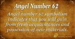 Angel Number 62