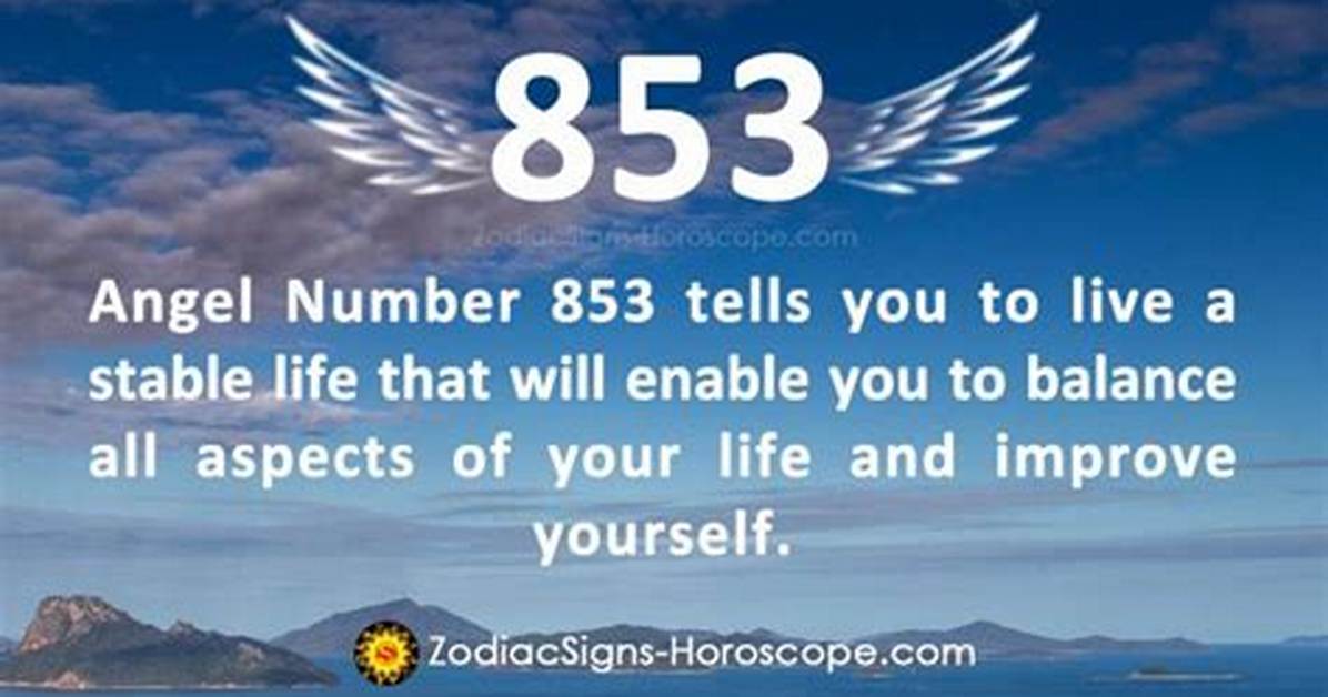 Angel Number 853