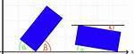 Angle Between Arbitrary Rectangle and Horizontal Plane