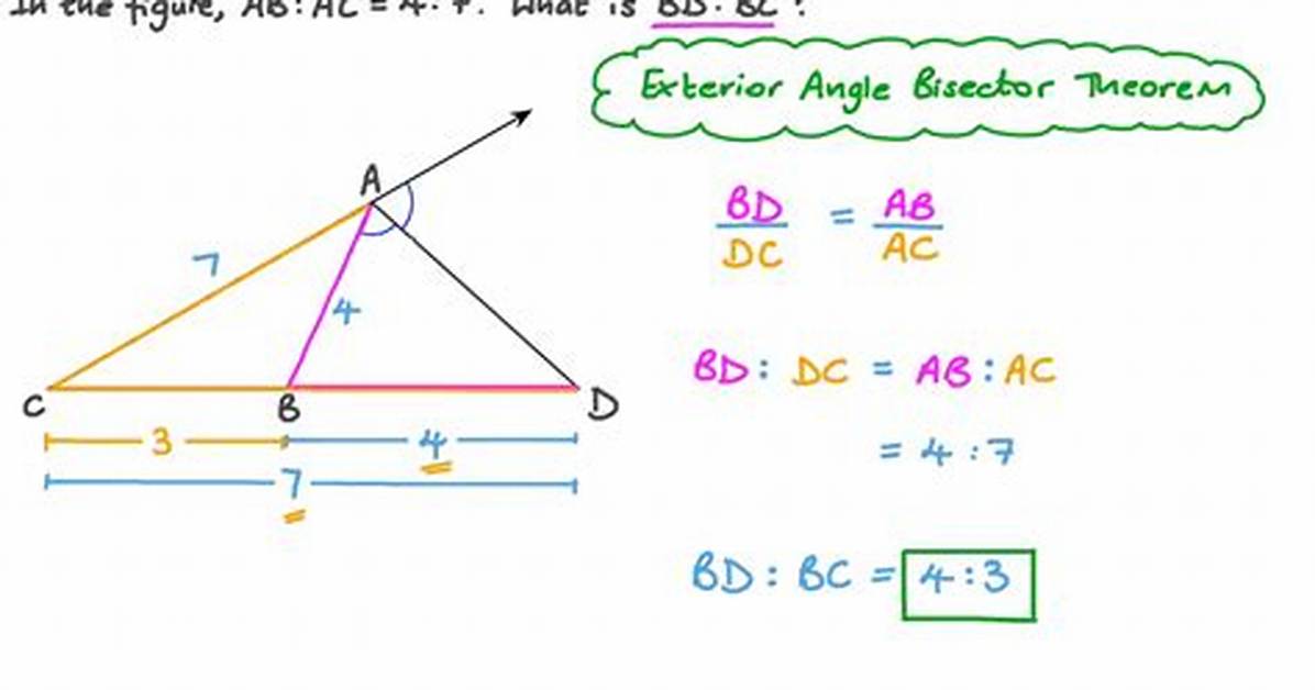 Angle Bisector Theorem
