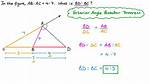 Angle Bisector Theorem