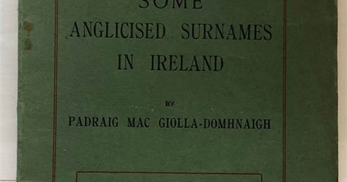 Anglicised