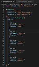 Angular 2 Export Interface Initialize Inside Component Issue