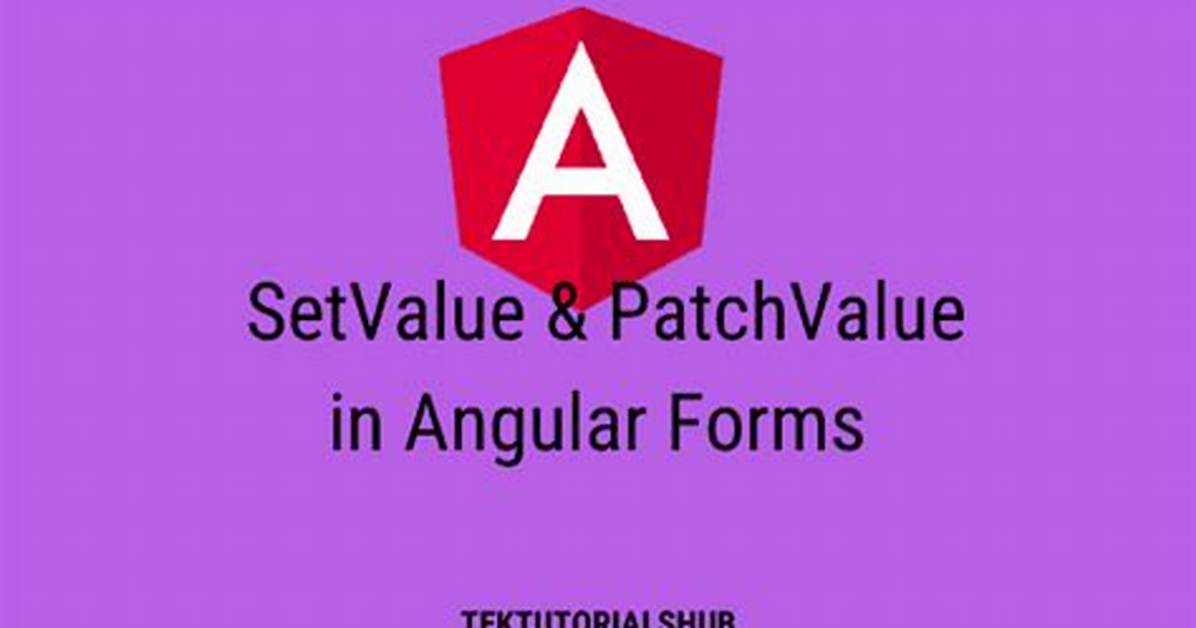 Angular 4 patchValue Based on Index in Formarray