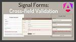 Angular: Cross Field Validation Not Working with setError()
