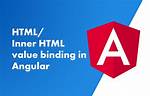 Angular Html Binding