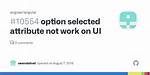 Angular Select Option with Selected Attribute Not Working