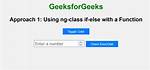 Angularjs Ng-Class If-Else Expression