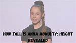 Anna Mcnulty Height