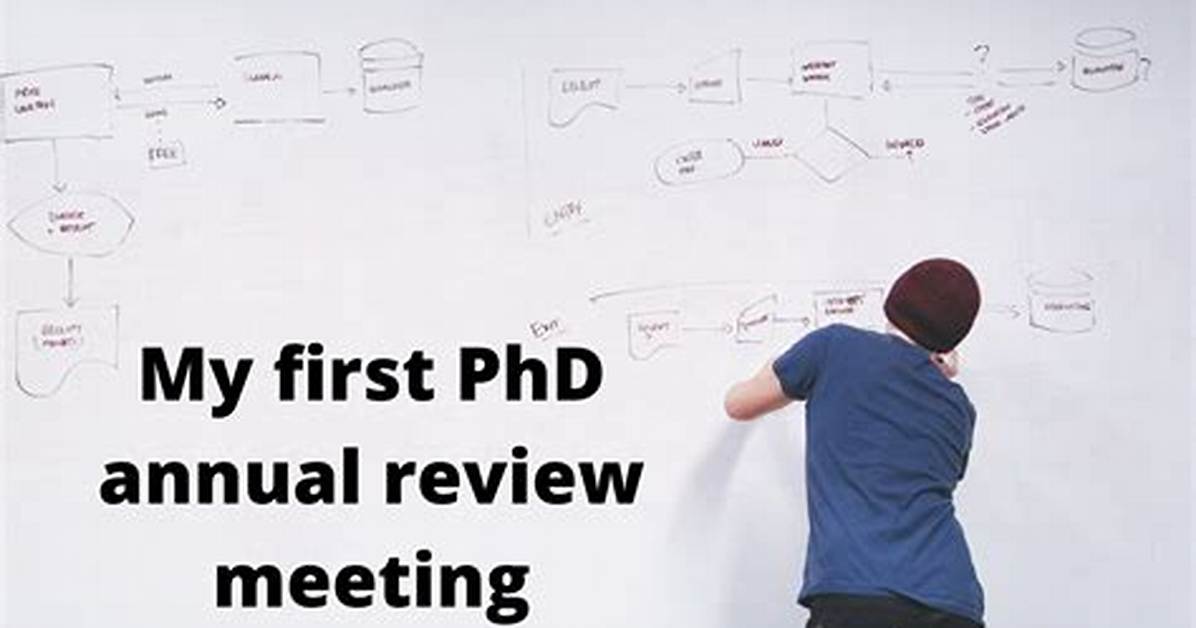 Annual Progress Review - Student Progress