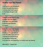Another Year Has ___ By. ..