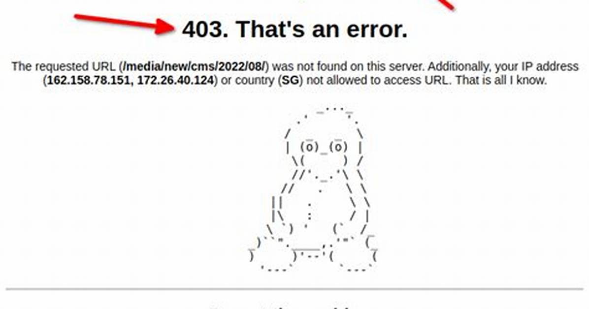 Apache Custom Error Message 403