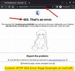 Apache Custom Error Message 403