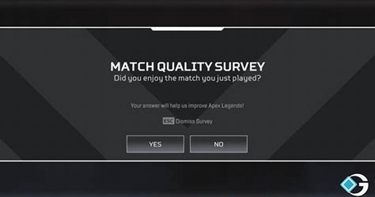 Apex Legends Players Mock the Match Quality Survey for Only Appearing After Experiencing the Worst Matches