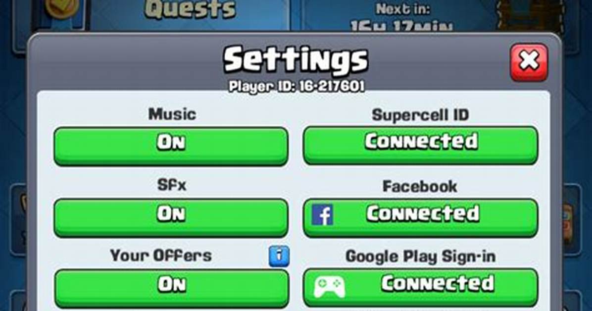 Api Token Clash Royale