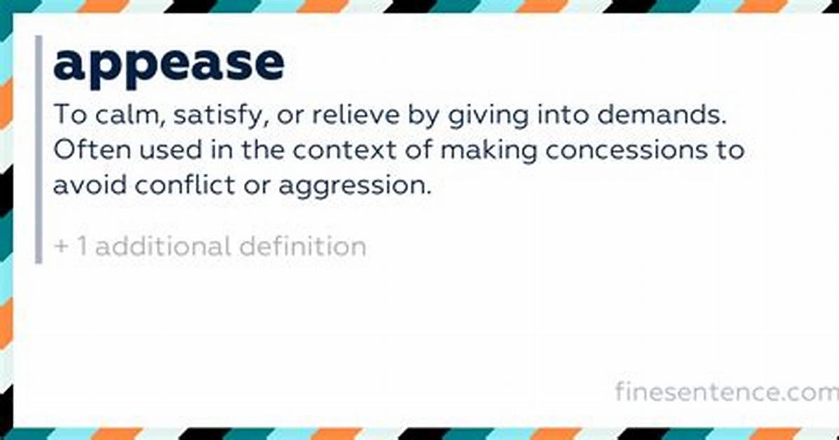 Appease