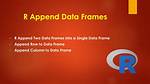 Append Dictionary to Data Frame