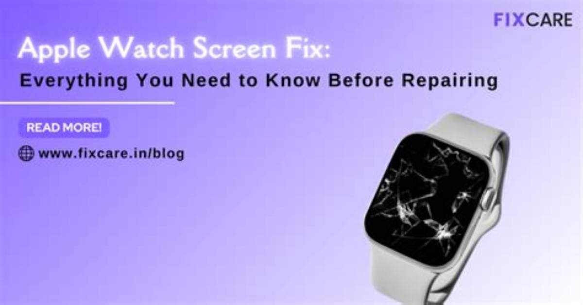 Apple Fix Screen