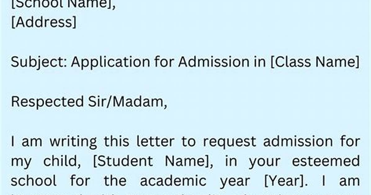 Application & Admission
