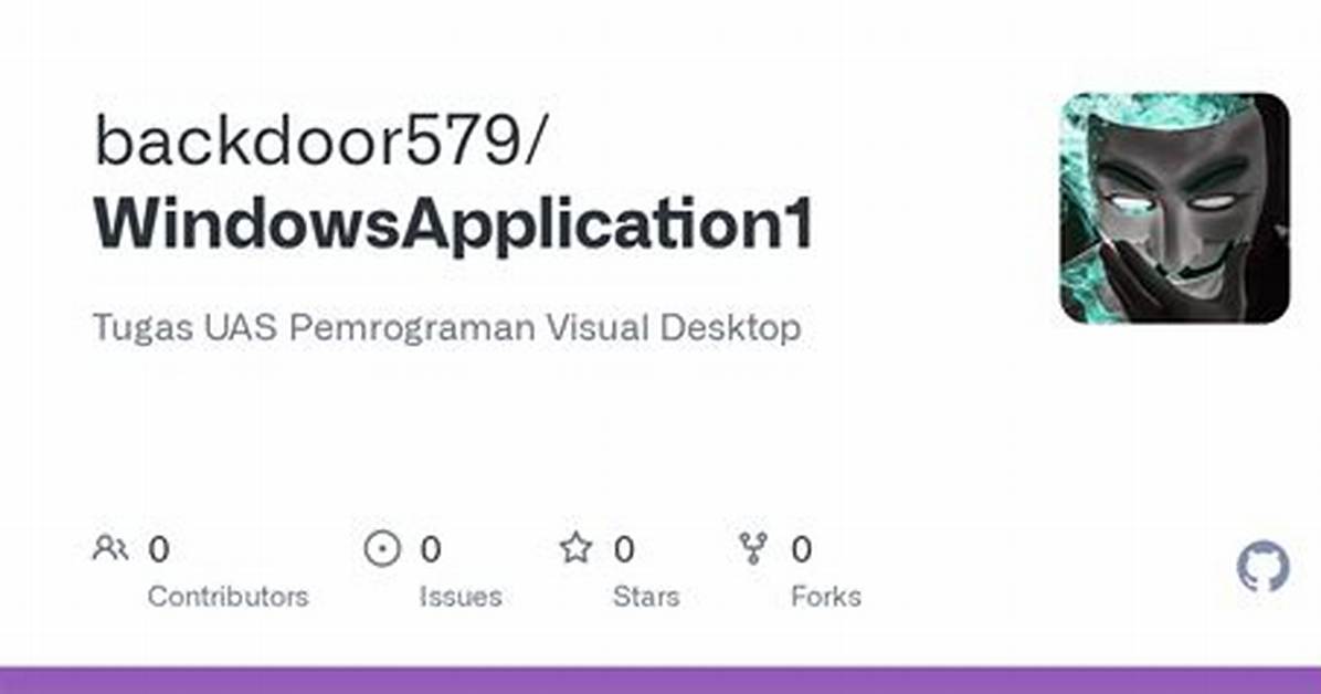 Application. Backdoor (A)