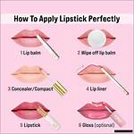 Apply Lipstick Poorly