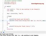 Applying Strstr() Multiple Times on Same String in C
